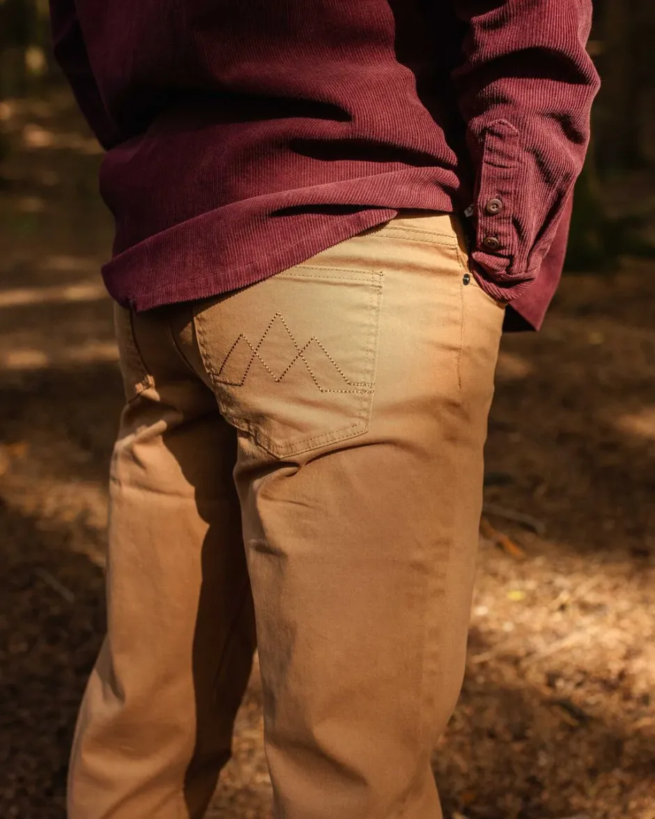 Pants|Best Sellers>Floris van Bommel 365 5 Pocket Pants Coconut