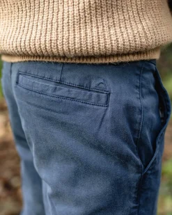 Pants|Best Sellers>Floris van Bommel 365 Organic Cotton Pants Dark Denim