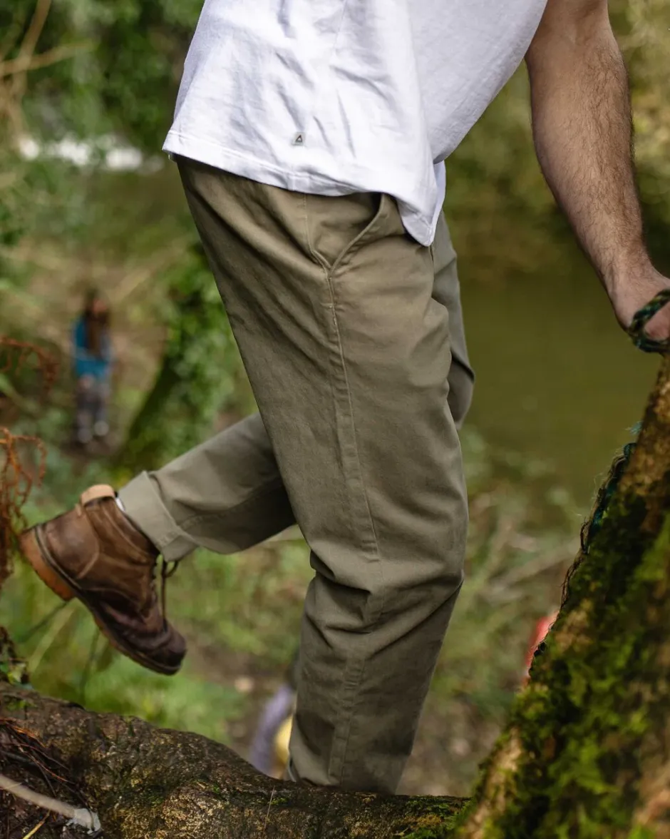 Pants|Winter Road Trip Essentials>Passenger 365 Organic Cotton Pants Dusty Olive