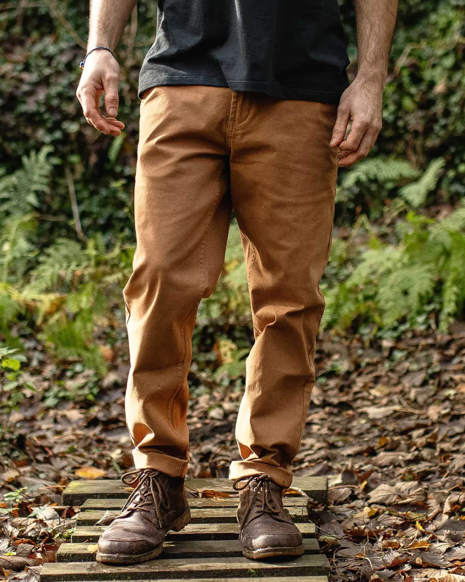 Pants|Best Sellers>Floris van Bommel 365 Organic Cotton Pants Coconut