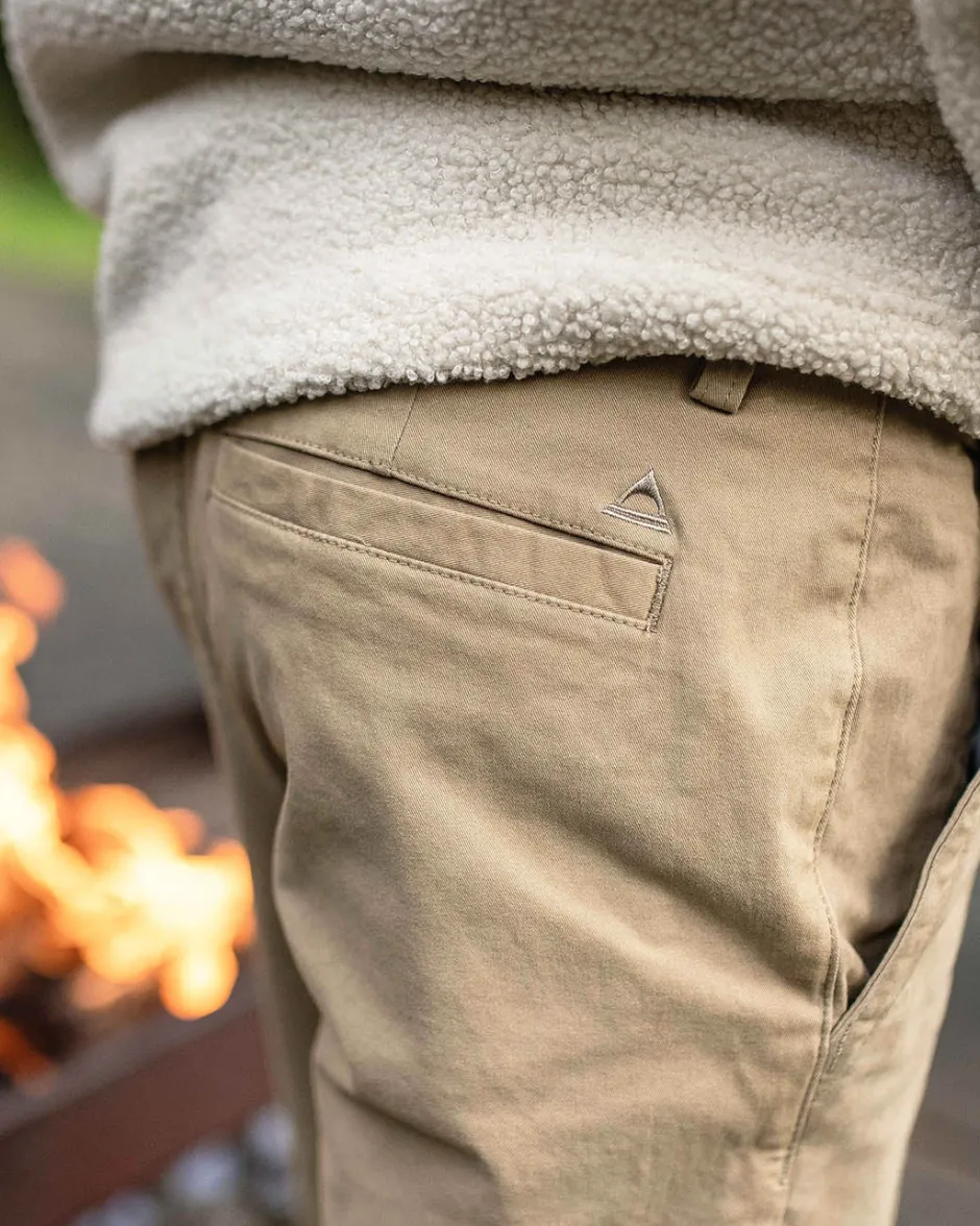 Pants|Best Sellers>Floris van Bommel 365 Organic Cotton Pants Chinchilla Brown