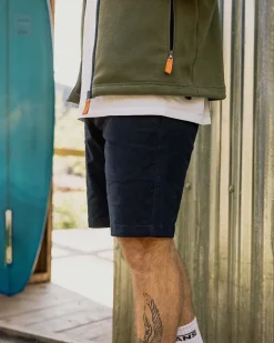 Shorts|Best Sellers>Floris van Bommel 365 Organic Cotton Shorts Deep Navy