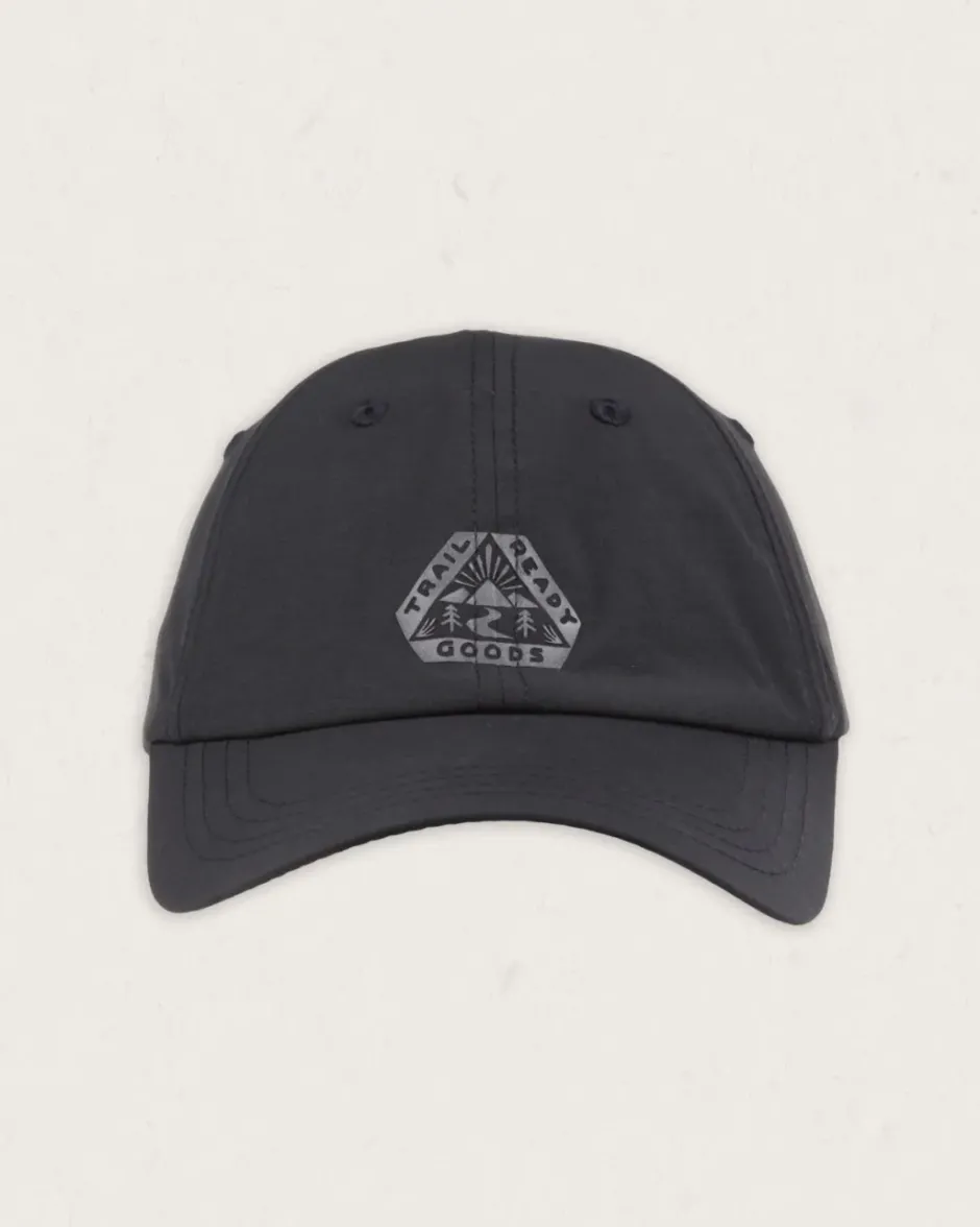 Accessories|Caps & Hats>Passenger Active Organic 6 Panel Cap Black