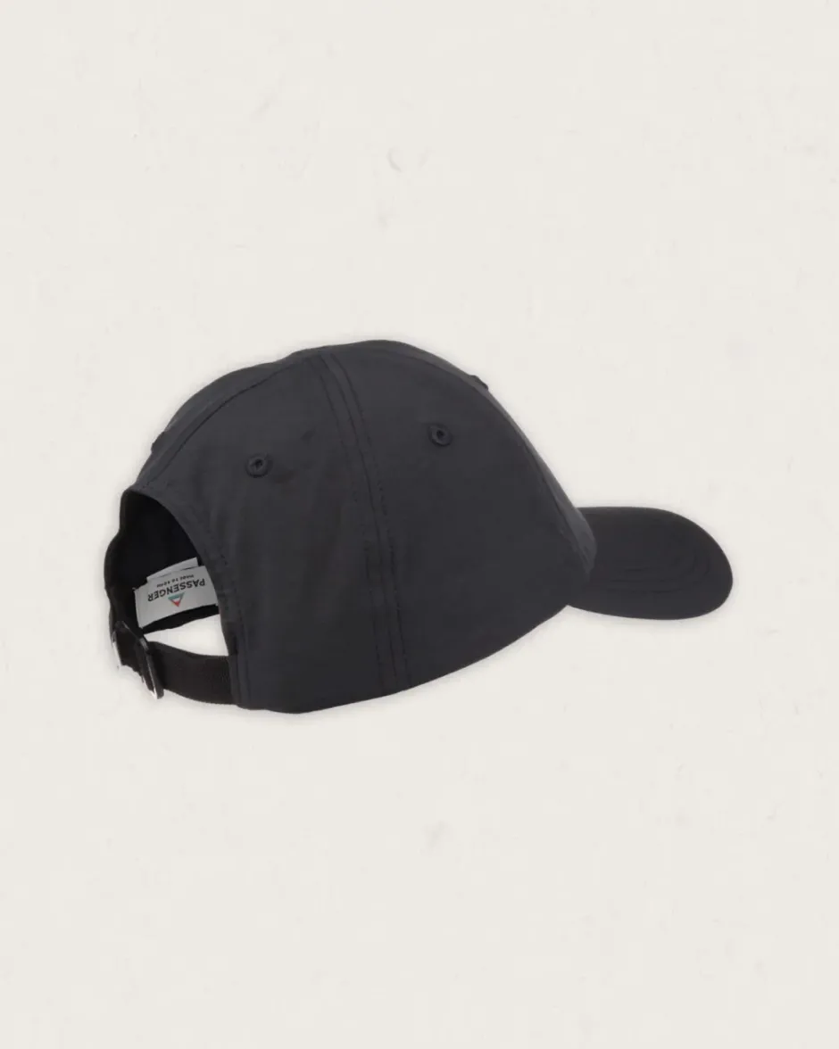 Accessories|Caps & Hats>Passenger Active Organic 6 Panel Cap Black