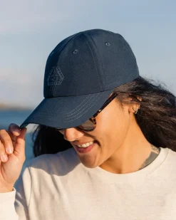 Caps & Hats|Caps & Hats>Floris van Bommel Active Recycled 6 Panel Cap Dark Denim