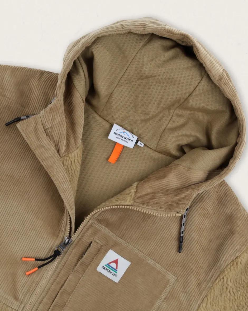 Fleece|Fleece>Floris van Bommel Adventure Recycled Deep-Pile Sherpa Fleece Biscuit