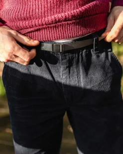 Pants|Best Sellers>Floris van Bommel Adventurer Cord Pants Deep Navy