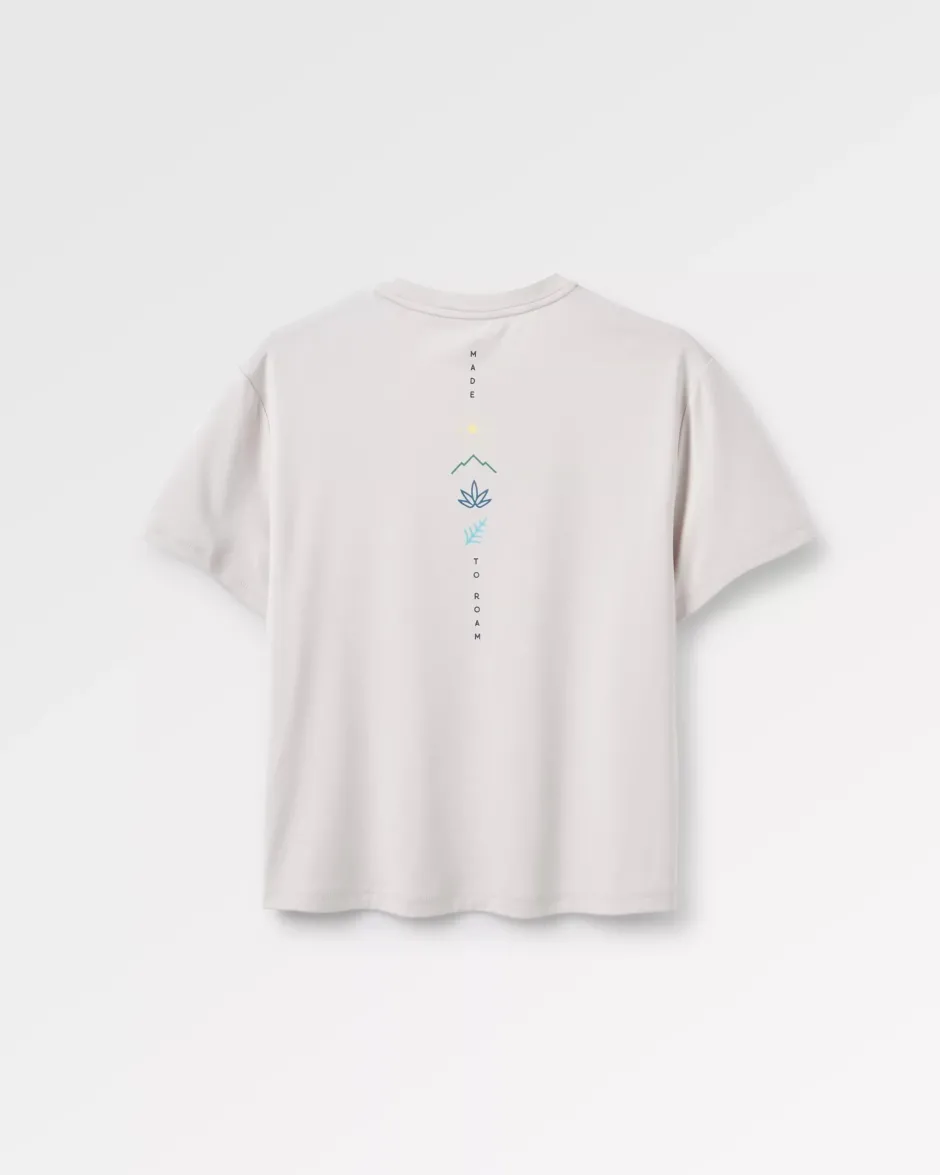 Tops & T-Shirts|Activewear>Passenger Align Active Recycled T-Shirt Vintage White