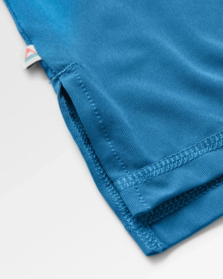 T-Shirts & Tank Tops|Activewear>Passenger All Day Active Recycled T-Shirt Blue Steel