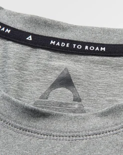 T-Shirts & Tank Tops|Activewear>Passenger All Day Active Recycled T-Shirt Marl Grey Marl