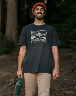 T-Shirts & Tank Tops>Passenger Alp Recycled Cotton T-Shirt Black