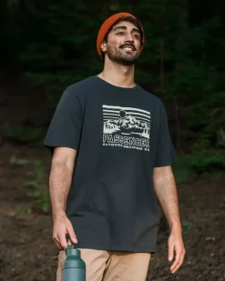 T-Shirts & Tank Tops>Passenger Alp Recycled Cotton T-Shirt Black