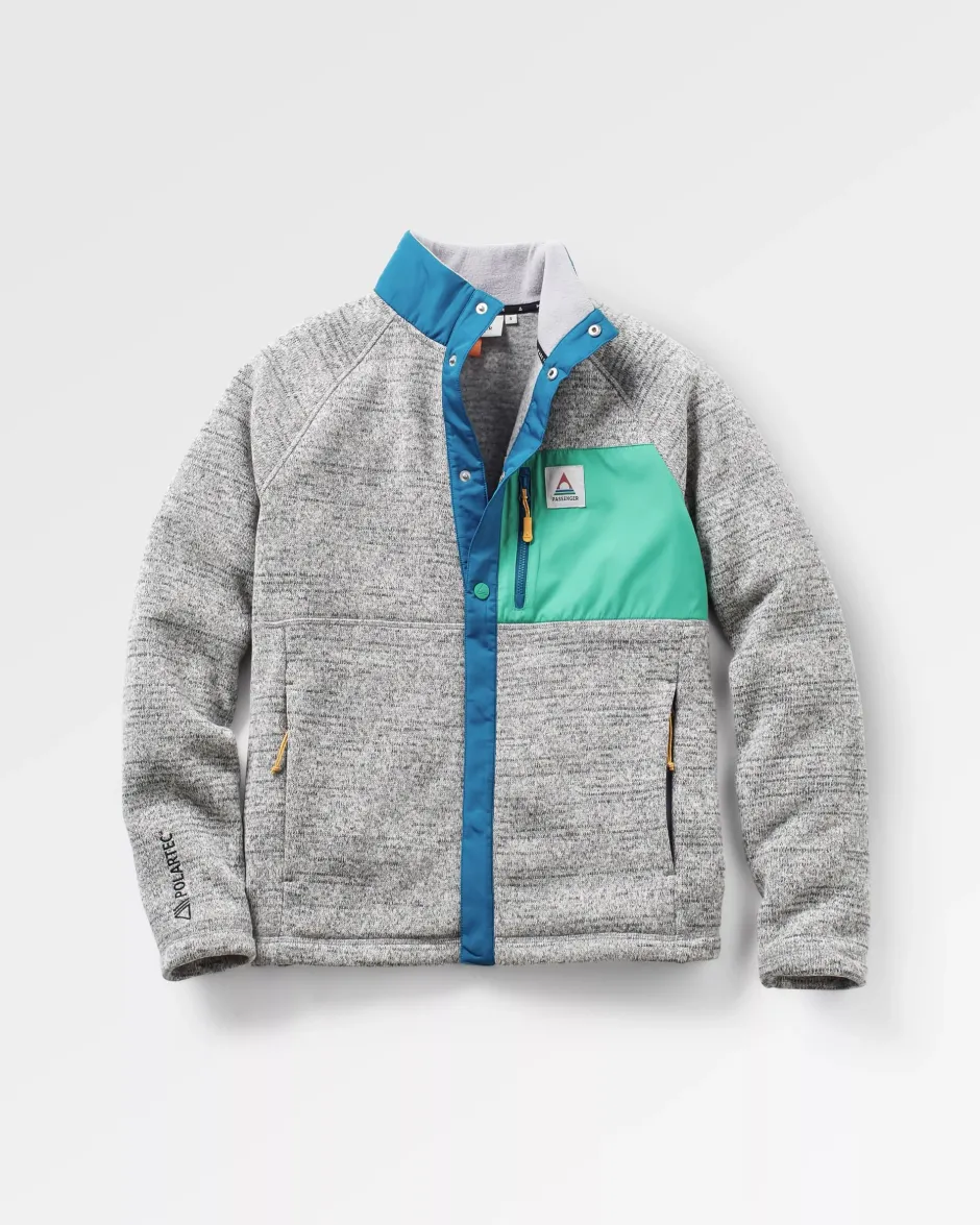 Fleece|Fleece>Passenger Amber Recycled Polartec® Fleece Grey Marl