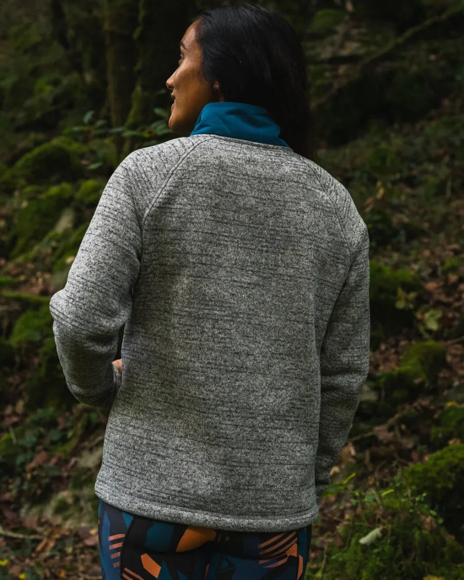 Fleece|Fleece>Passenger Amber Recycled Polartec® Fleece Grey Marl