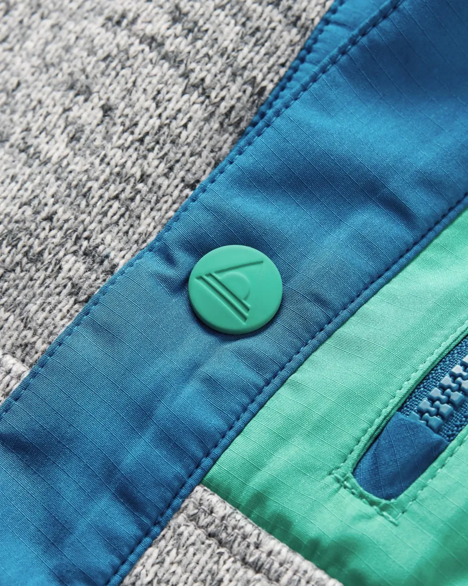 Fleece|Fleece>Passenger Amber Recycled Polartec® Fleece Grey Marl