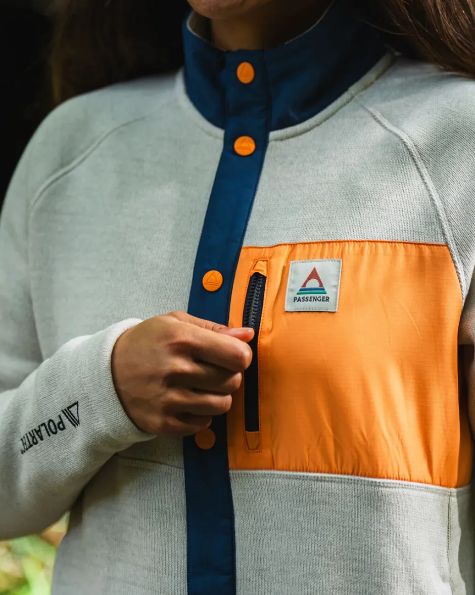 Fleece|Fleece>Passenger Amber Recycled Polartec® Fleece Vintage White