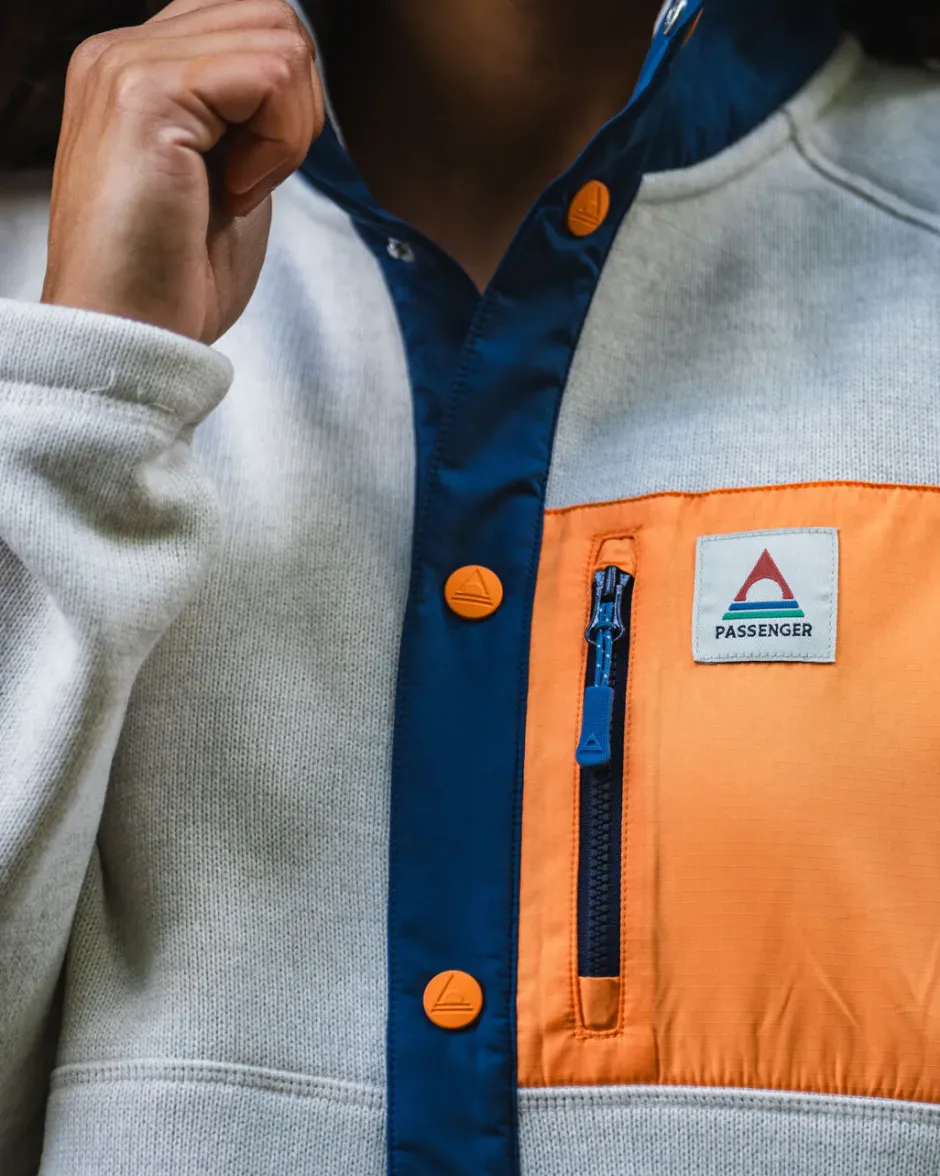 Fleece|Fleece>Passenger Amber Recycled Polartec® Fleece Vintage White