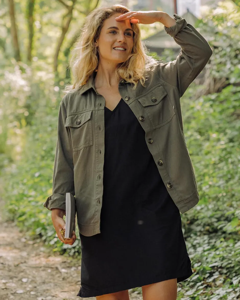 Dresses & Skirts|Best Sellers>Passenger Ambrose Oversized Dress Black