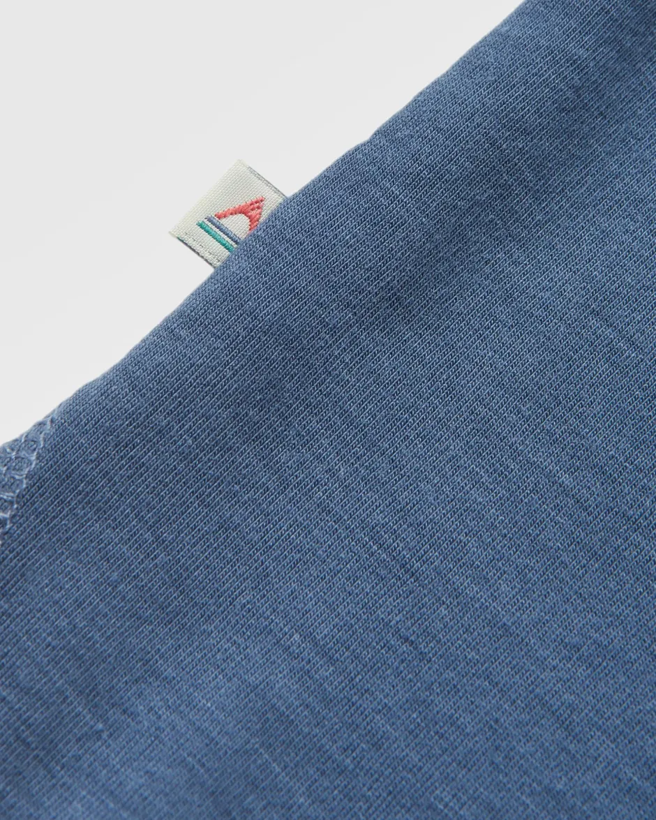 Tank Tops|Tops & T-Shirts>Passenger Asana Recycled Active Vest Dark Denim