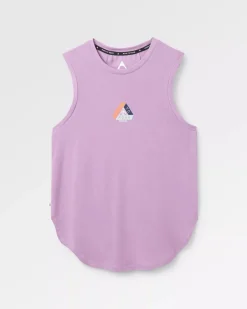 Tank Tops|Tops & T-Shirts>Passenger Asana Recycled Active Vest Lilac