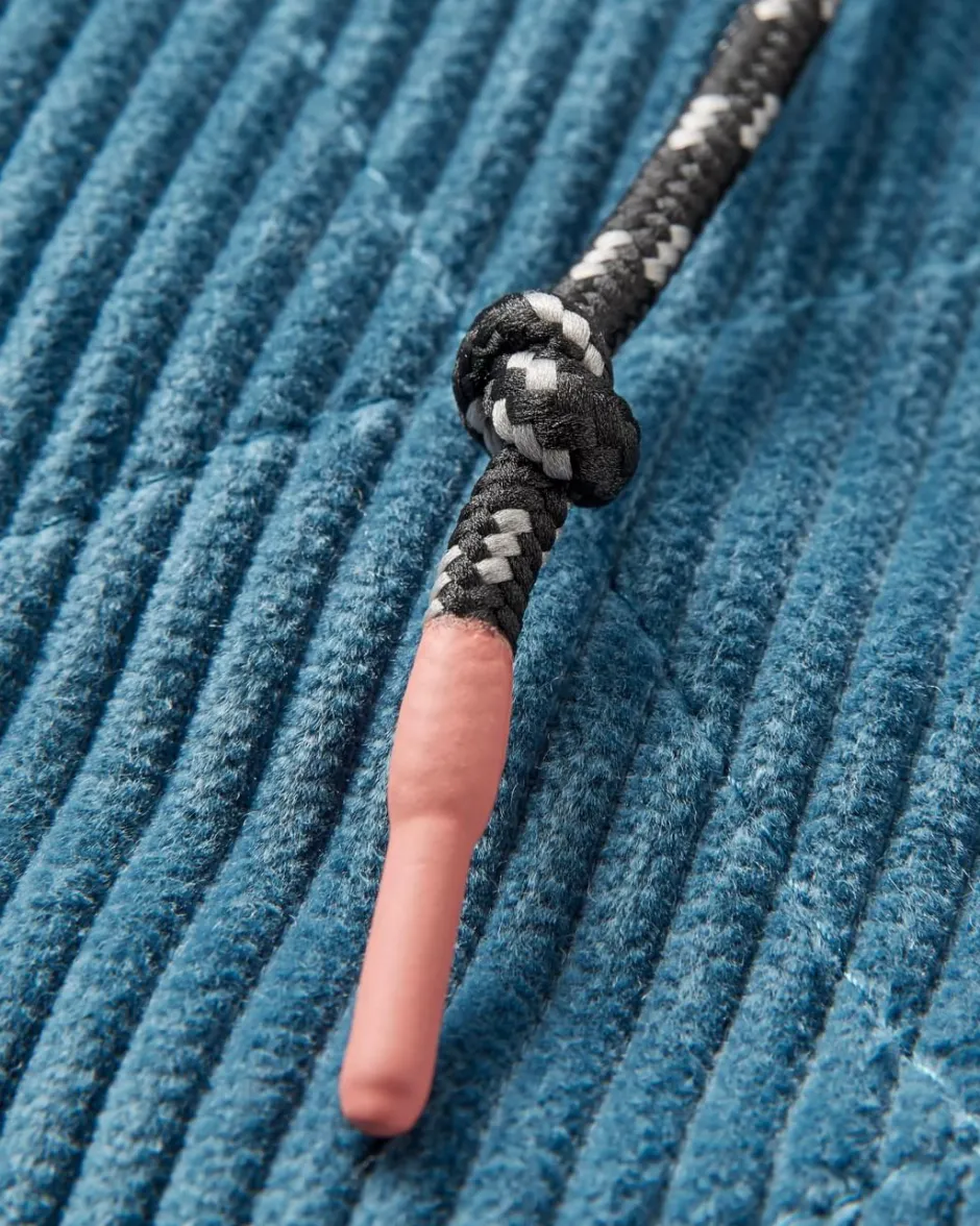 Fleece|Fleece>Passenger Awaken Recycled Deep-Pile Sherpa Fleece Washed Blue