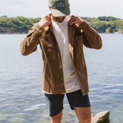 Shirts|Men's Outlet>Passenger Backcountry Cord Shirt Coconut