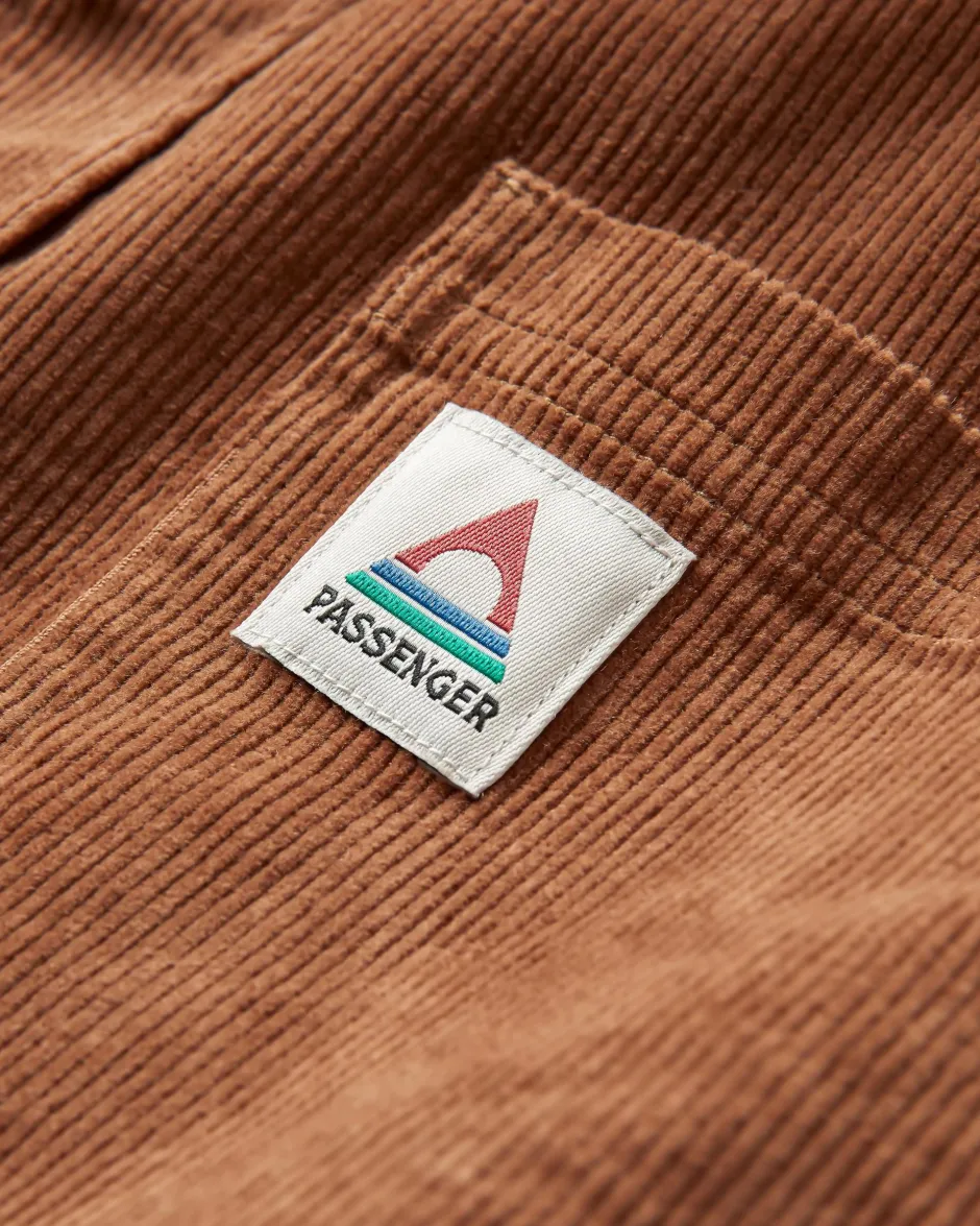 Best Sellers|Shirts>Passenger Backcountry Cord Shirt Toffee