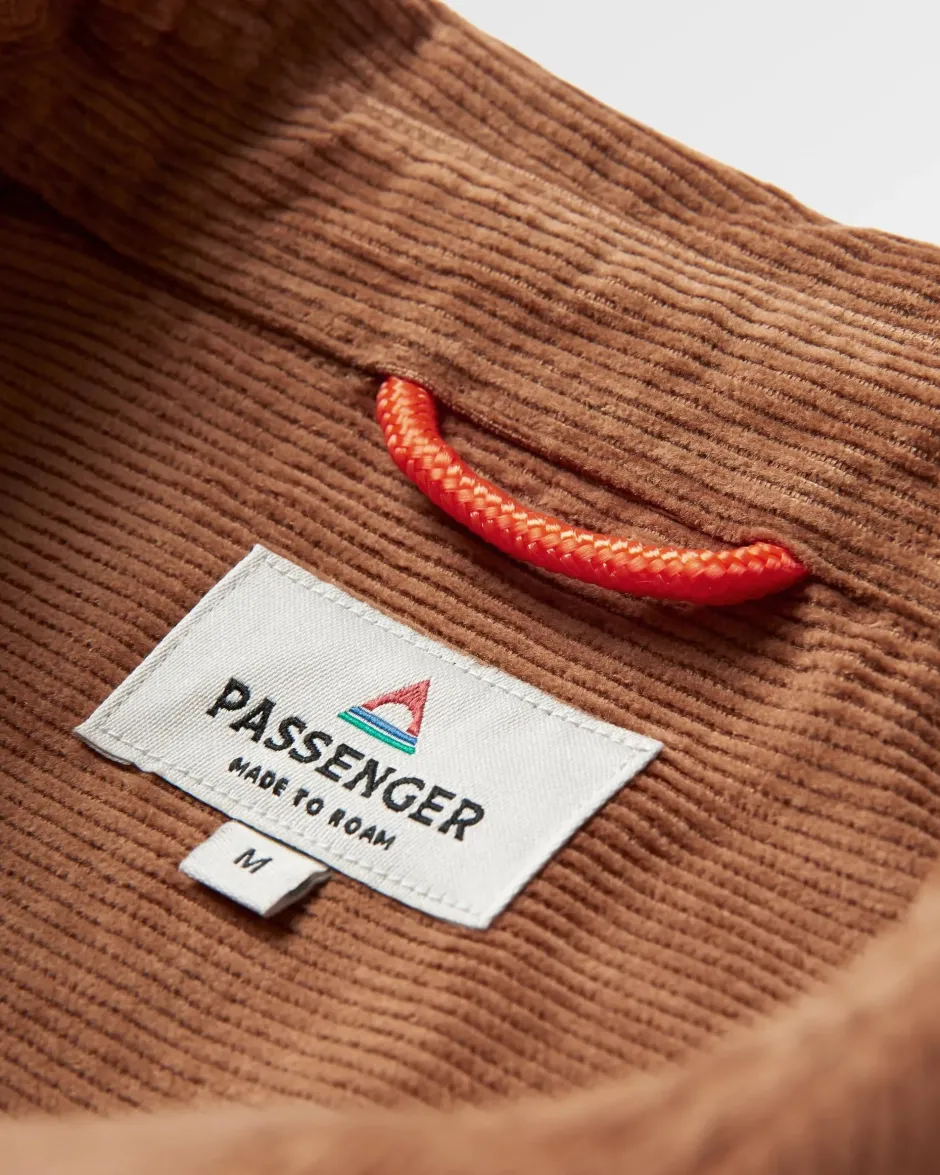 Best Sellers|Shirts>Passenger Backcountry Cord Shirt Toffee