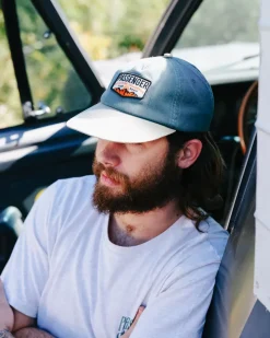 Accessories|Caps & Hats>Passenger Barrel Recycled Low Profile Cap Deep Ocean