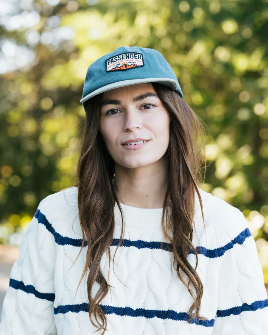 Accessories|Caps & Hats>Passenger Barrel Recycled Low Profile Cap Deep Ocean