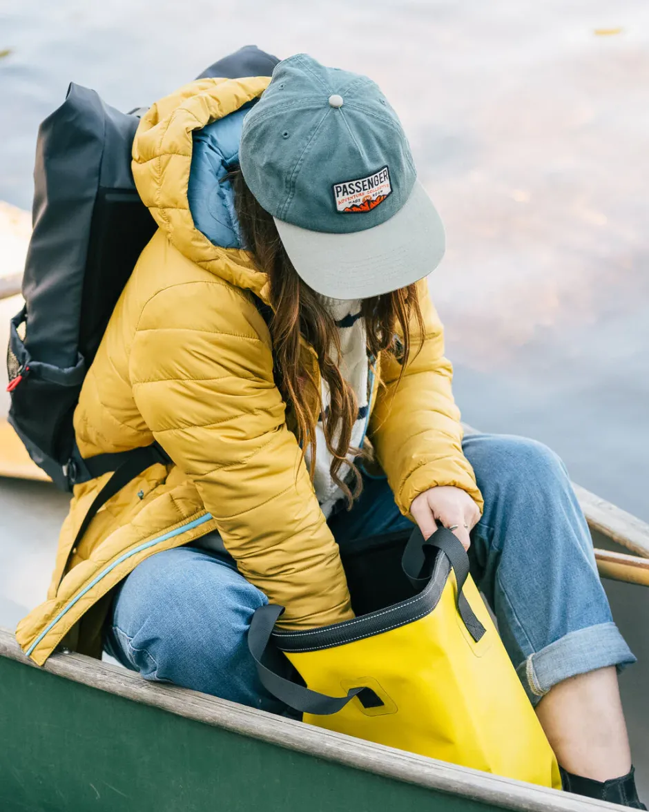 Accessories|Caps & Hats>Passenger Barrel Recycled Low Profile Cap Deep Ocean