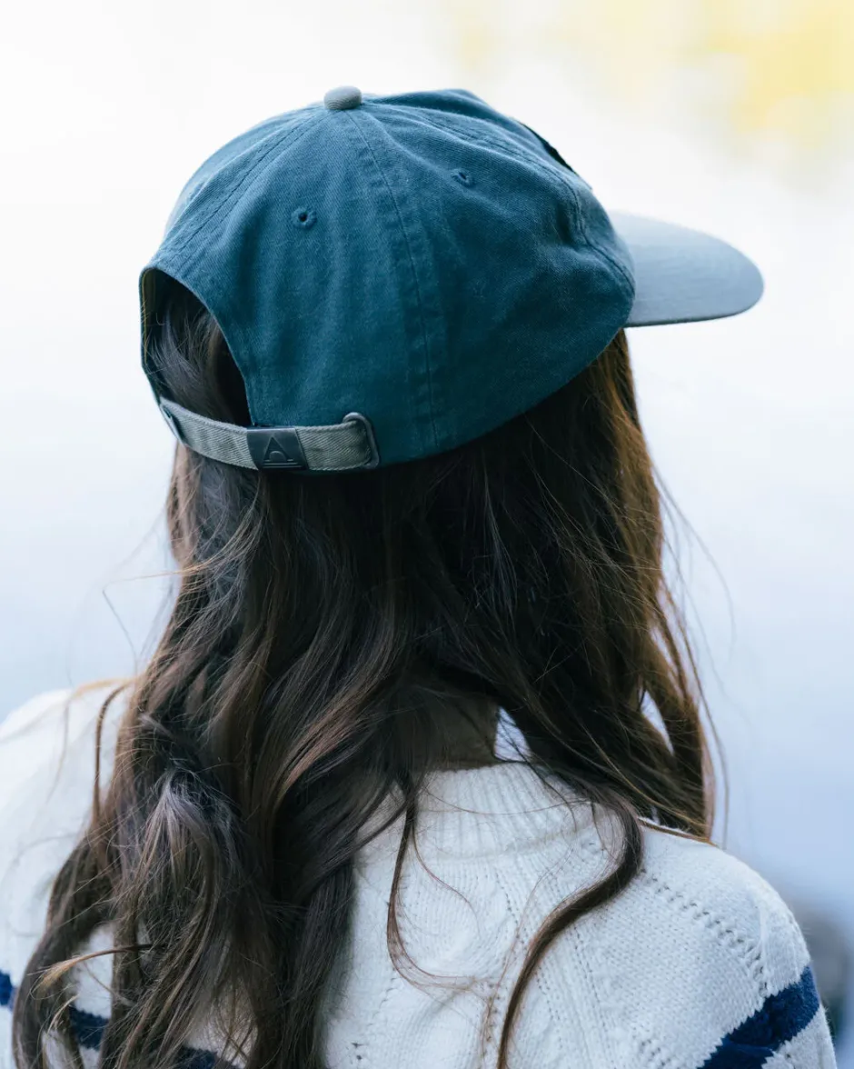 Accessories|Caps & Hats>Passenger Barrel Recycled Low Profile Cap Deep Ocean