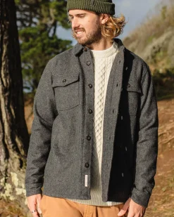 Men's Outlet|Men's>Floris van Bommel Barren Overshirt Grey Marl