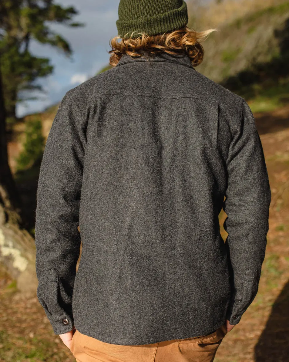 Men's Outlet|Men's>Floris van Bommel Barren Overshirt Grey Marl