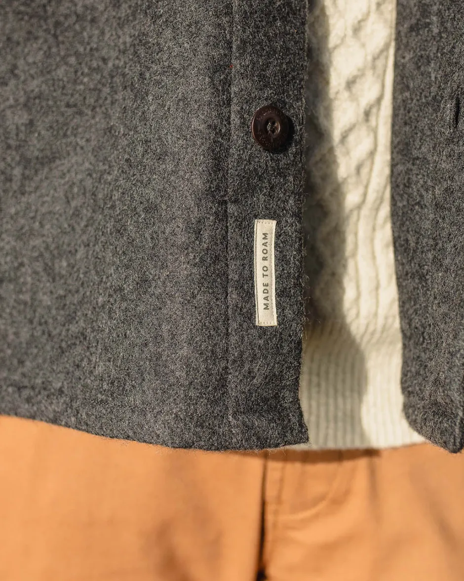 Men's Outlet|Men's>Floris van Bommel Barren Overshirt Grey Marl