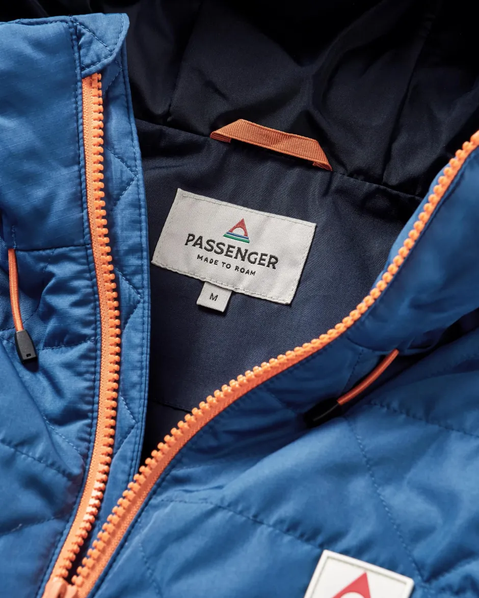 Water Resistant|Insulated>Passenger Base Recycled Thermore® Insulated Jacket Dark Denim/ Deep Navy