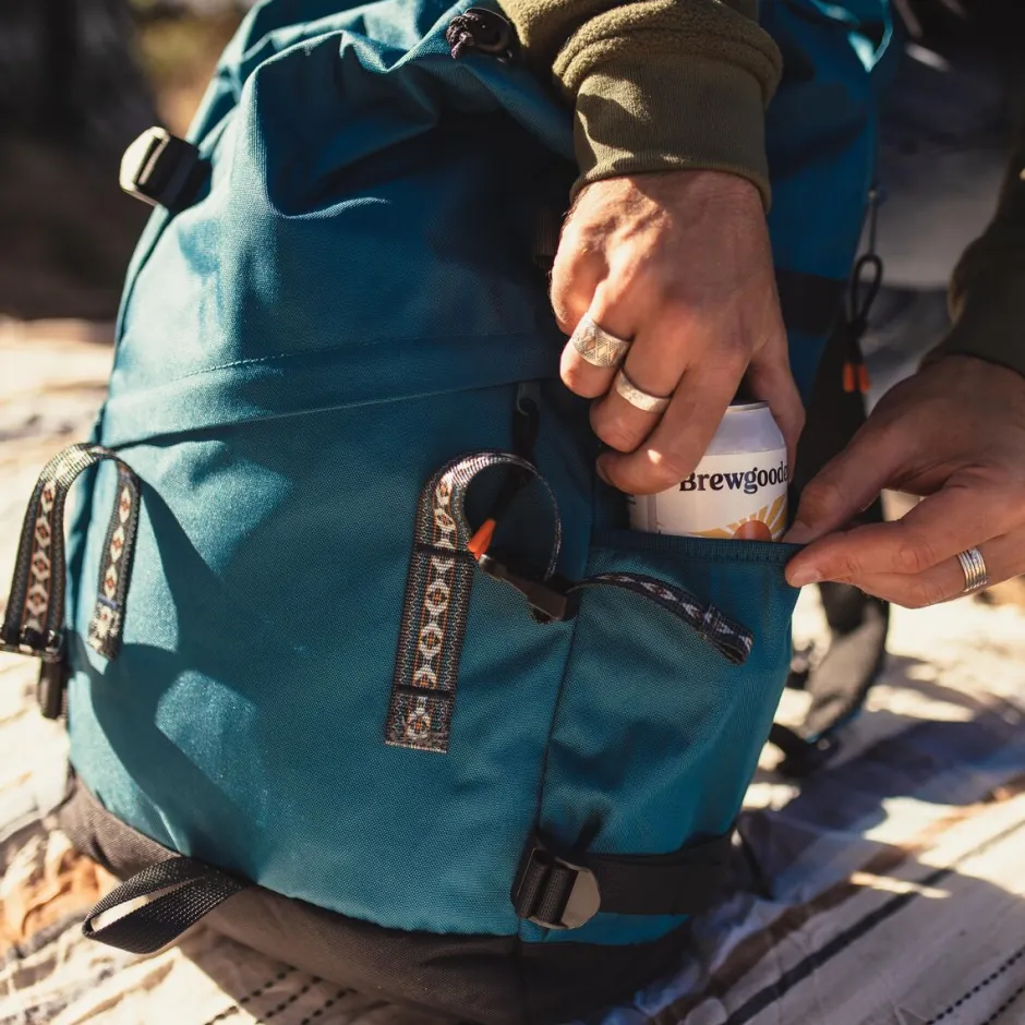 Accessories|Backpacks & Bags>Floris van Bommel Boondocker Recycled 26L Backpack Ash Blue
