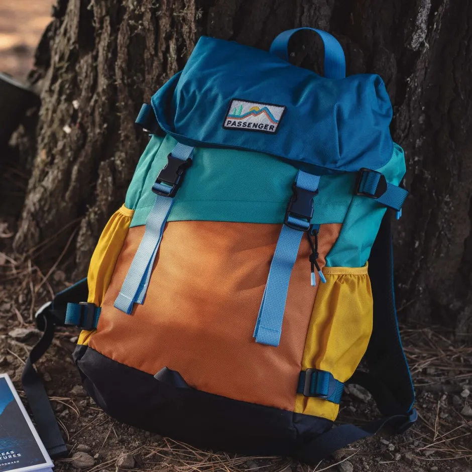 Backpacks & Bags|Backpacks & Bags>Floris van Bommel Boondocker Recycled 26L Backpack Multi Colour