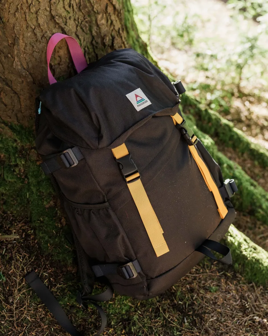 Backpacks & Bags|Backpacks & Bags>Floris van Bommel Boondocker Recycled 26L Backpack Black