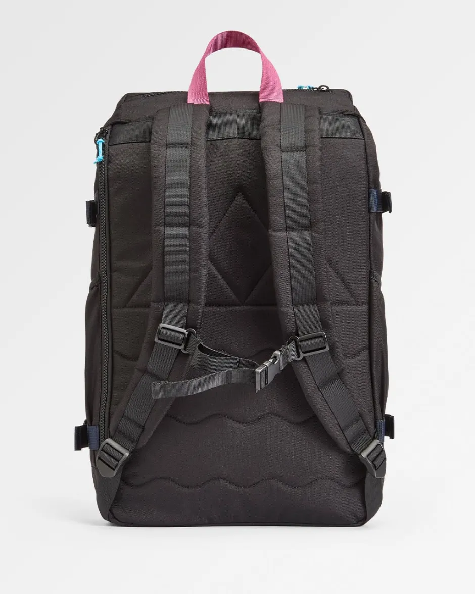 Backpacks & Bags|Backpacks & Bags>Floris van Bommel Boondocker Recycled 26L Backpack Black
