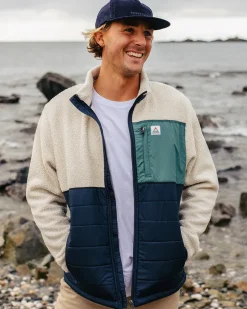 Fleece|Fleece>Passenger Born Explorer Recycled Polar-Lined Sherpa Fleece Birch