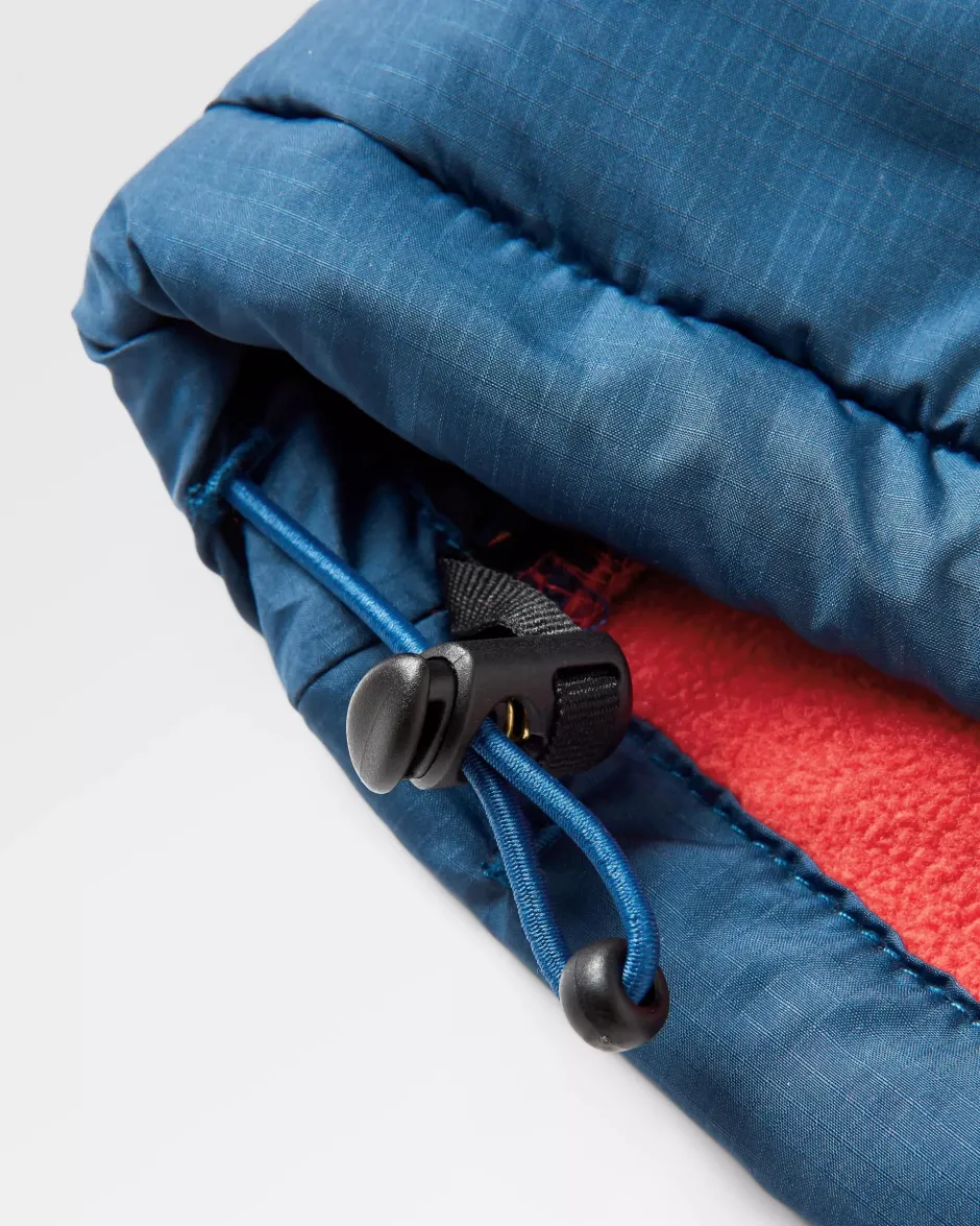 Fleece|Fleece>Floris van Bommel Born Explorer Recycled Polar-Lined Sherpa Fleece Cardinal
