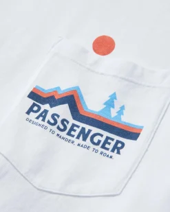 T-Shirts & Tank Tops|Best Sellers>Passenger Branch Out Recycled Cotton T-Shirt White