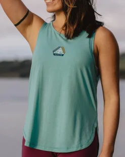 Tank Tops|Tops & T-Shirts>Passenger Breezy Recycled Active Tank Top Porcelain