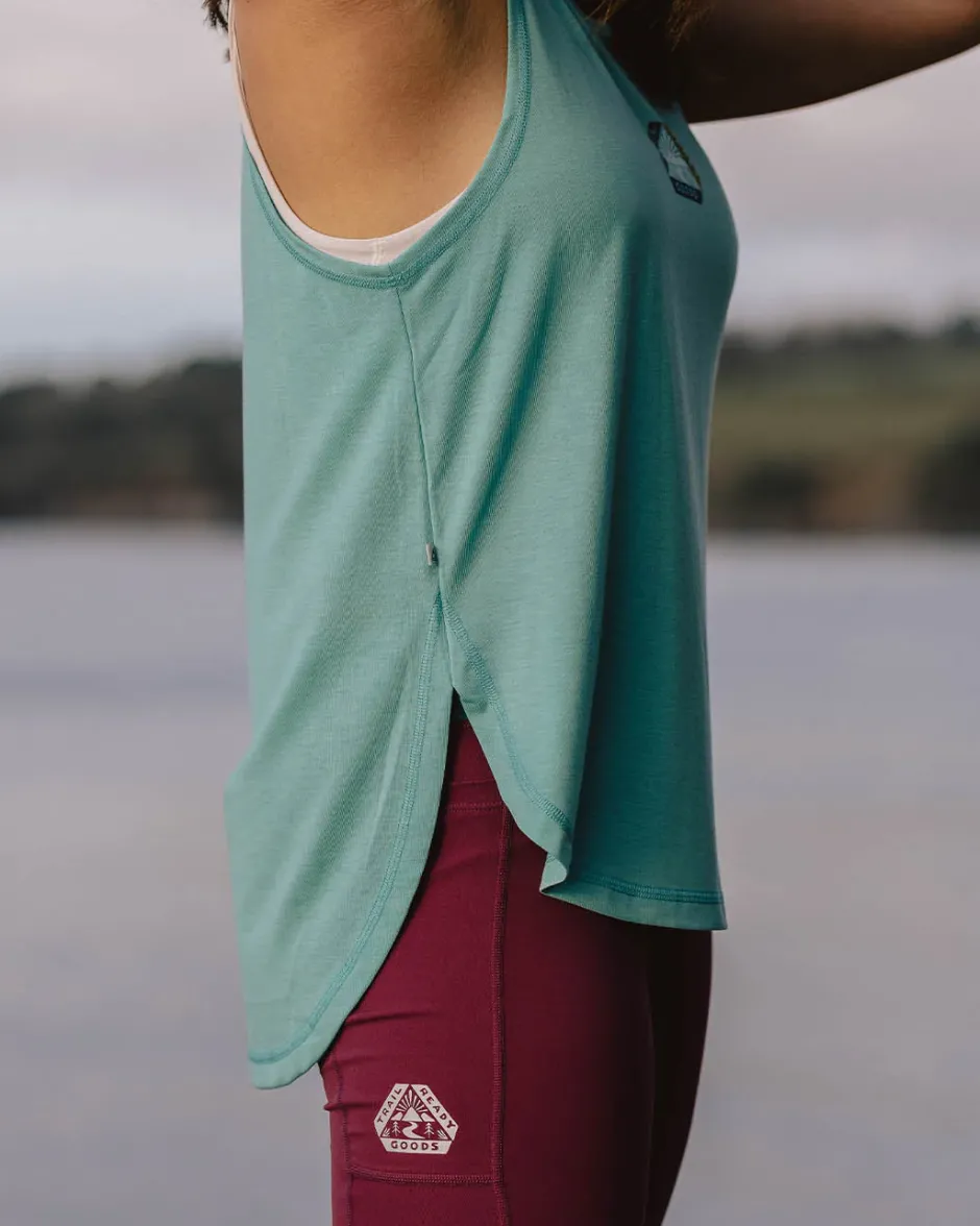 Tank Tops|Tops & T-Shirts>Passenger Breezy Recycled Active Tank Top Porcelain