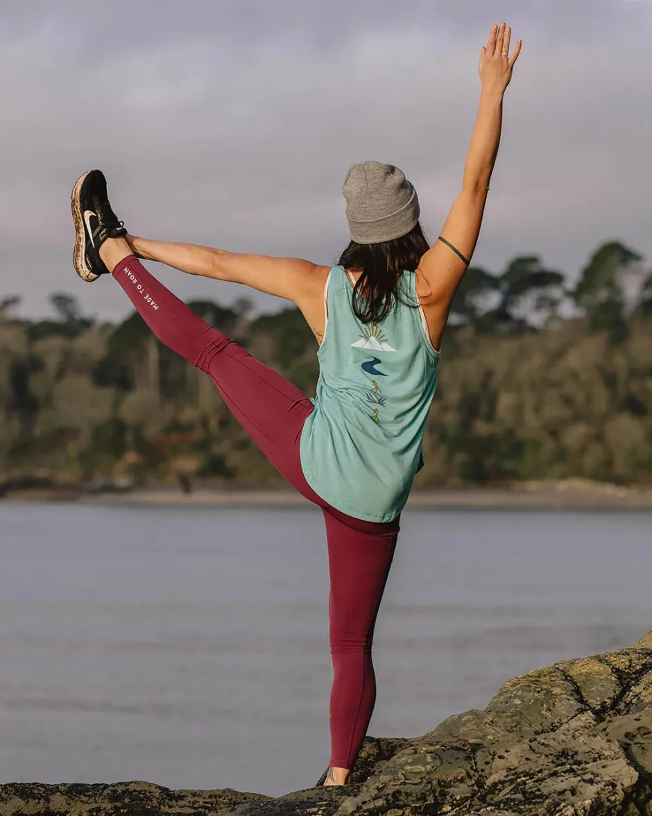 Tank Tops|Tops & T-Shirts>Passenger Breezy Recycled Active Tank Top Porcelain