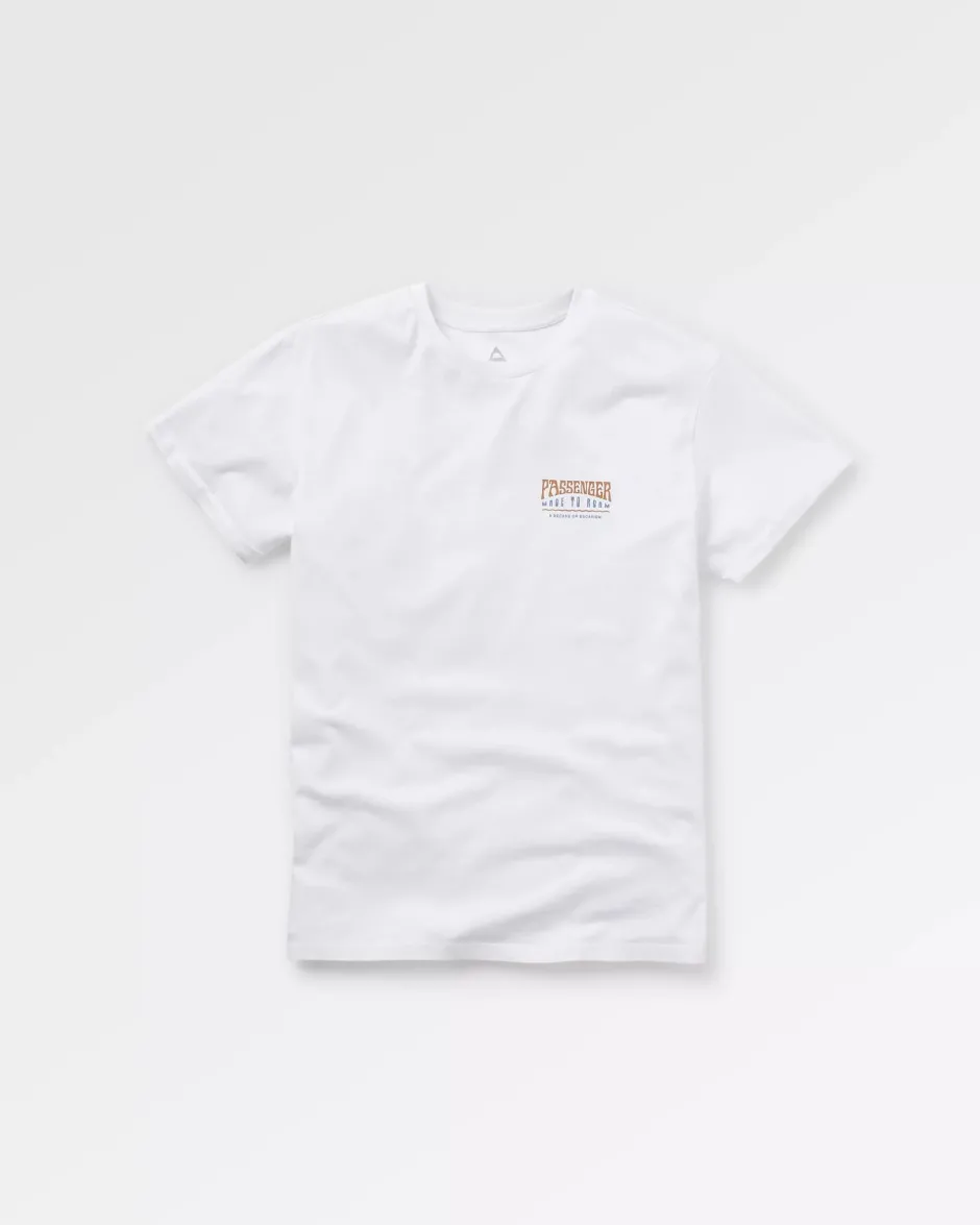 Tops & T-Shirts|Women's Outlet>Passenger Canelazo Recycled Cotton T-Shirt White