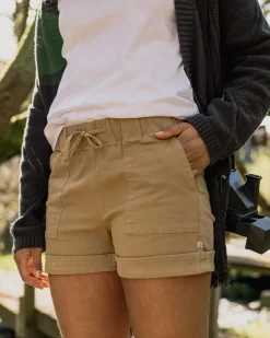 Shorts>Passenger Carriso Organic Cotton Short Biscuit