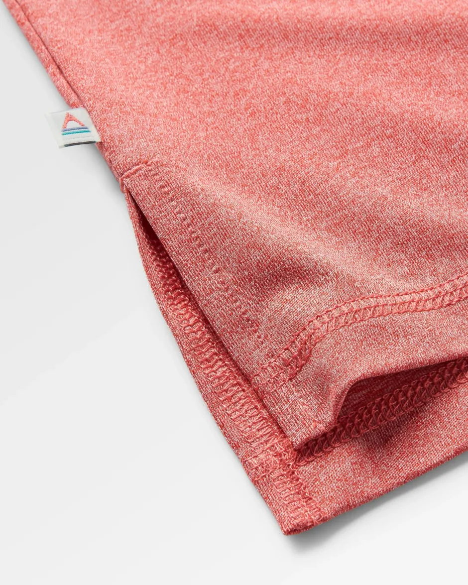 T-Shirts & Tank Tops|Activewear>Passenger Classic Active Recycled T-Shirt Marl Mineral Red Marl