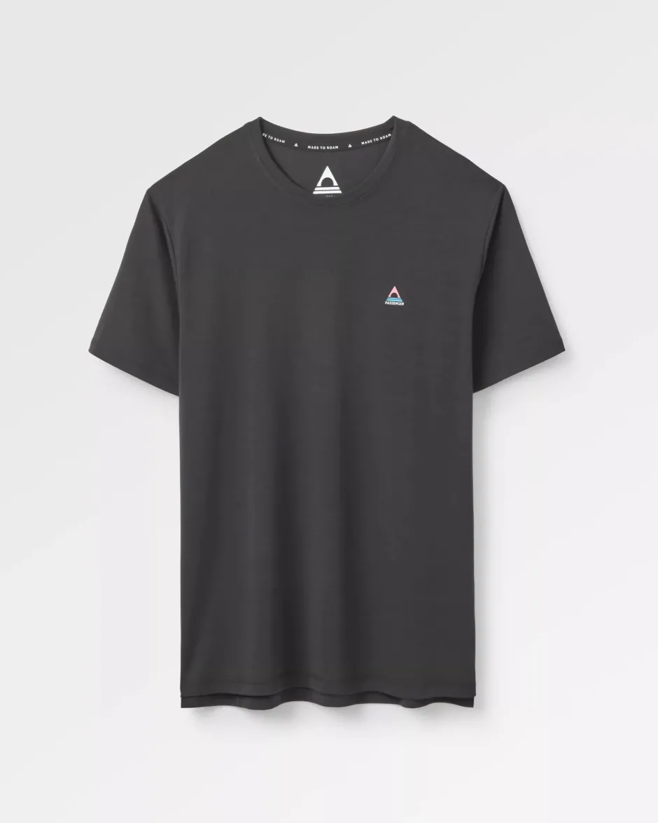 T-Shirts & Tank Tops|Activewear>Passenger Classic Active Recycled T-Shirt Black
